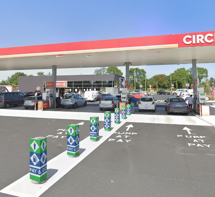 Forecourt Bollard Covers