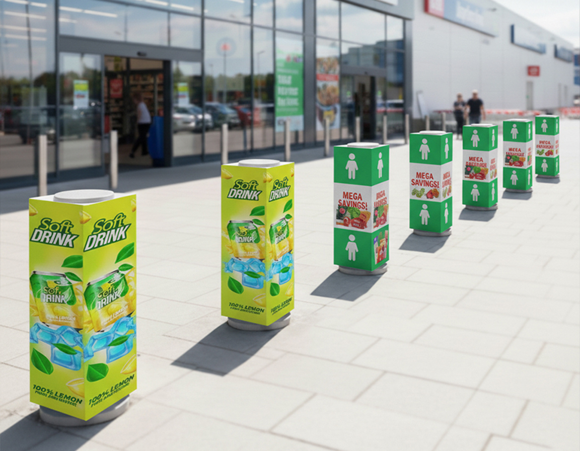 Custom Bollard Covers