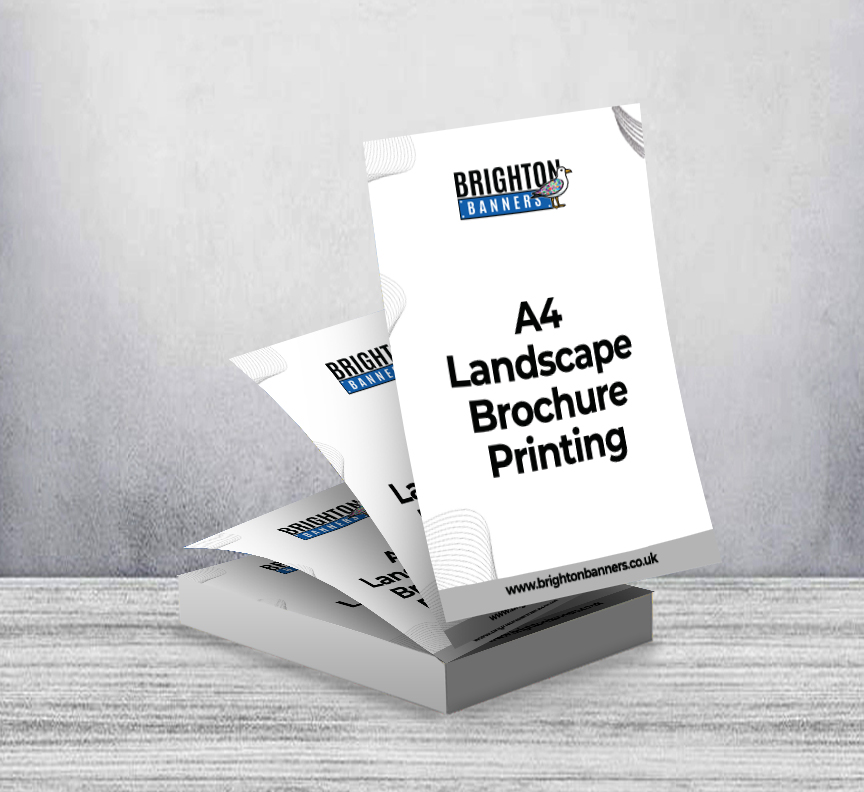 A4 Landscape Brochure Printing