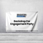 Backdrop For Engagement Party