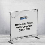 Backdrop Stand With Graphics (10ft x 8ft)
