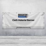 Cloth Material Banner