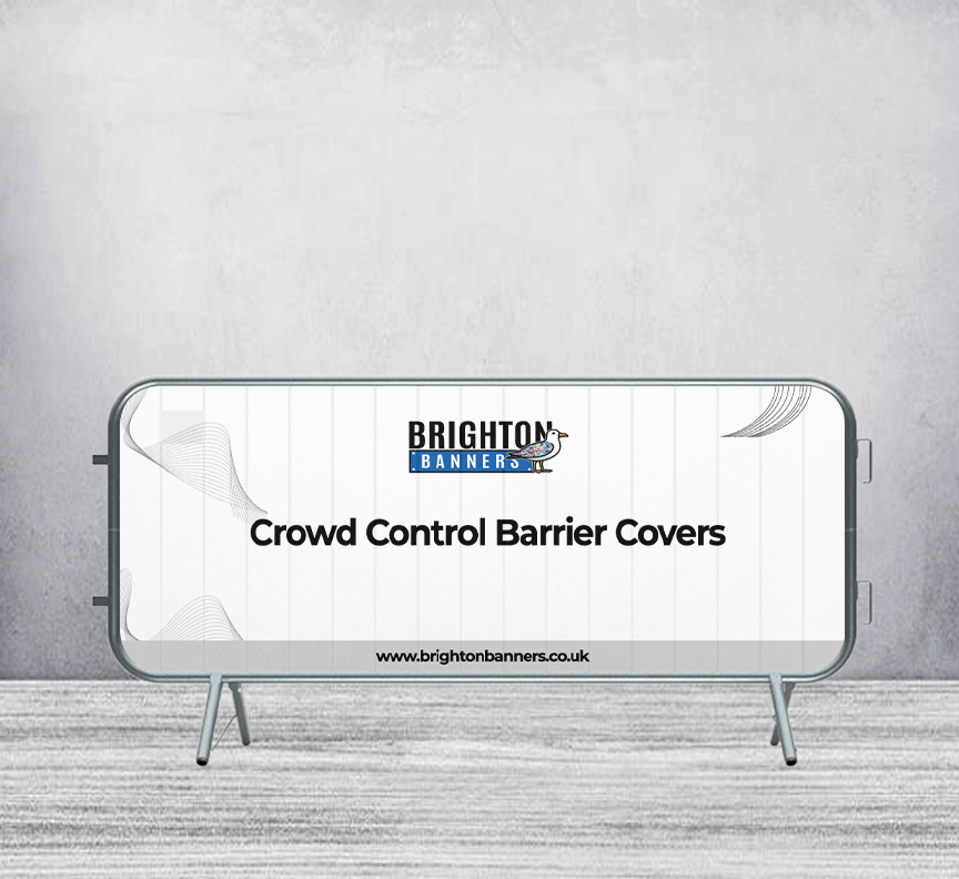Crowd Control Barrier Covers