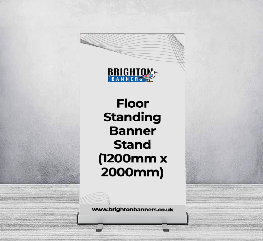Floor Standing Banner Stand (1200mm x 2000mm)