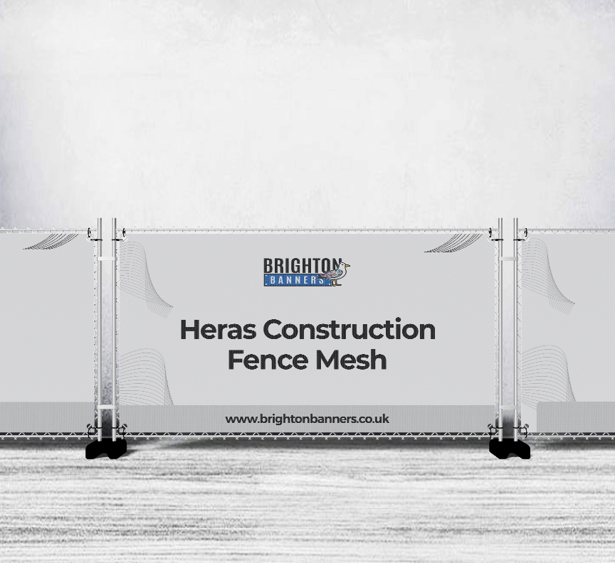 Heras Construction Fence Mesh Banners & Covers