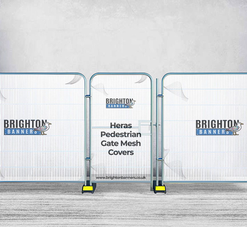 Heras Pedestrian Gate Mesh Covers