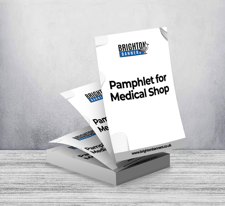 Pamphlet Printing for Medical Shop