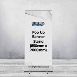Pop Up Banner Stand (850mm x 2000mm)