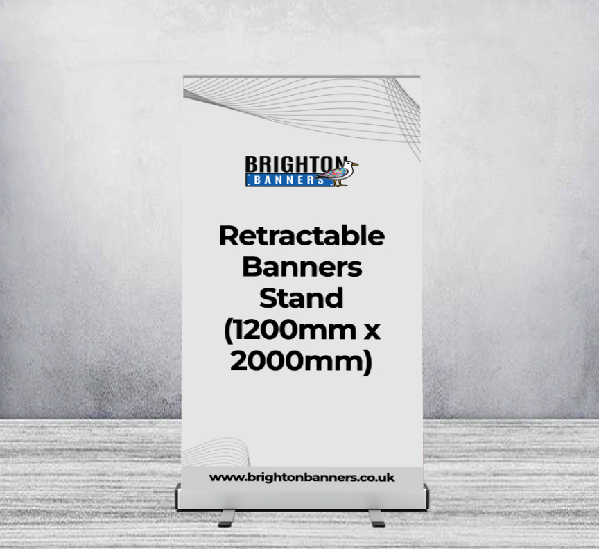 Retractable Banners Stand (1200mm x 2000mm)
